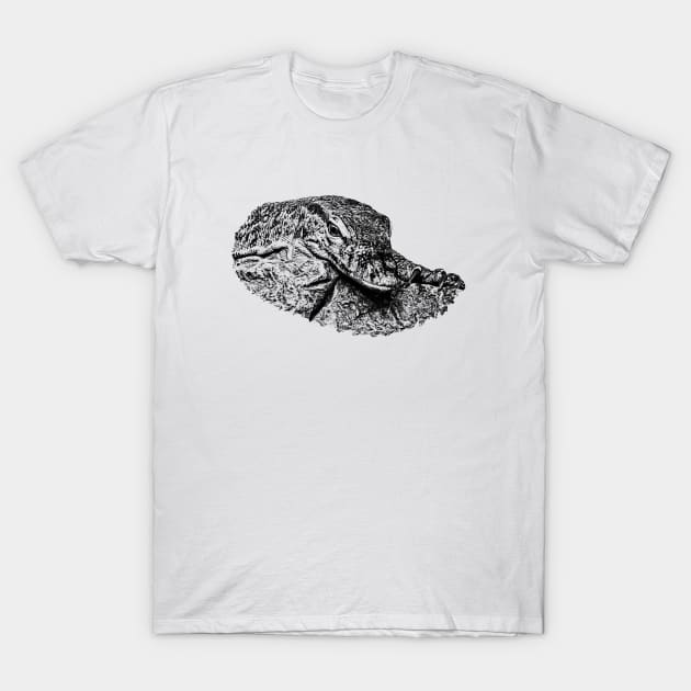 Monitor lizard T-Shirt by Guardi